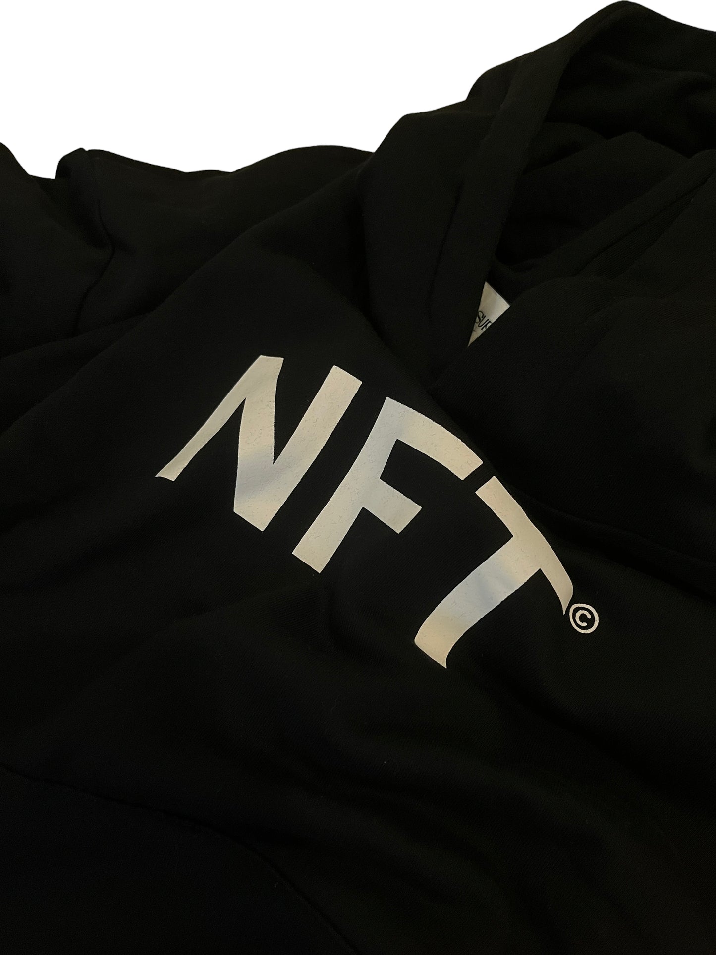 NFT HOODIE BLACK/WHITE