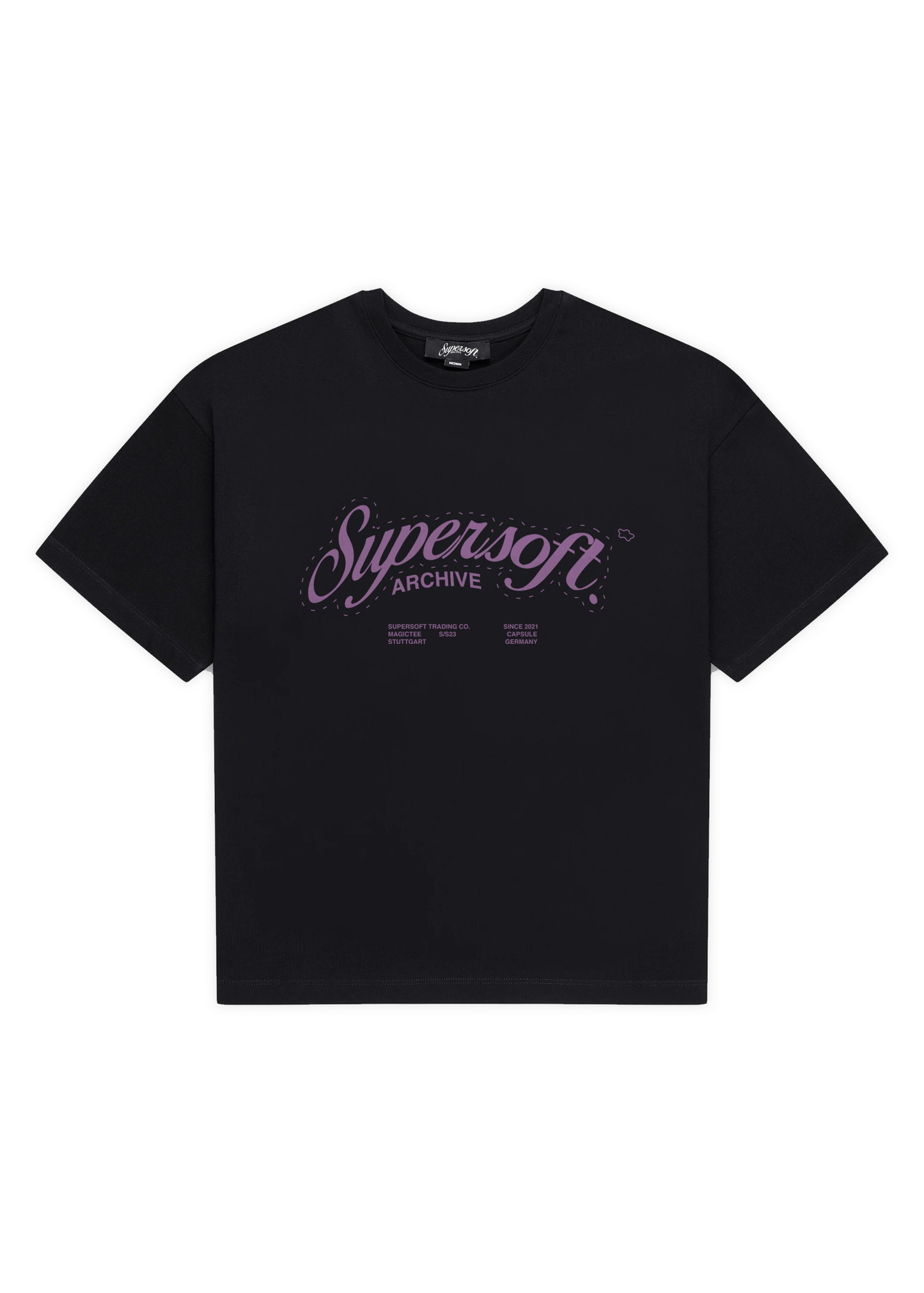 MAGIC TEE BLACK/PINK