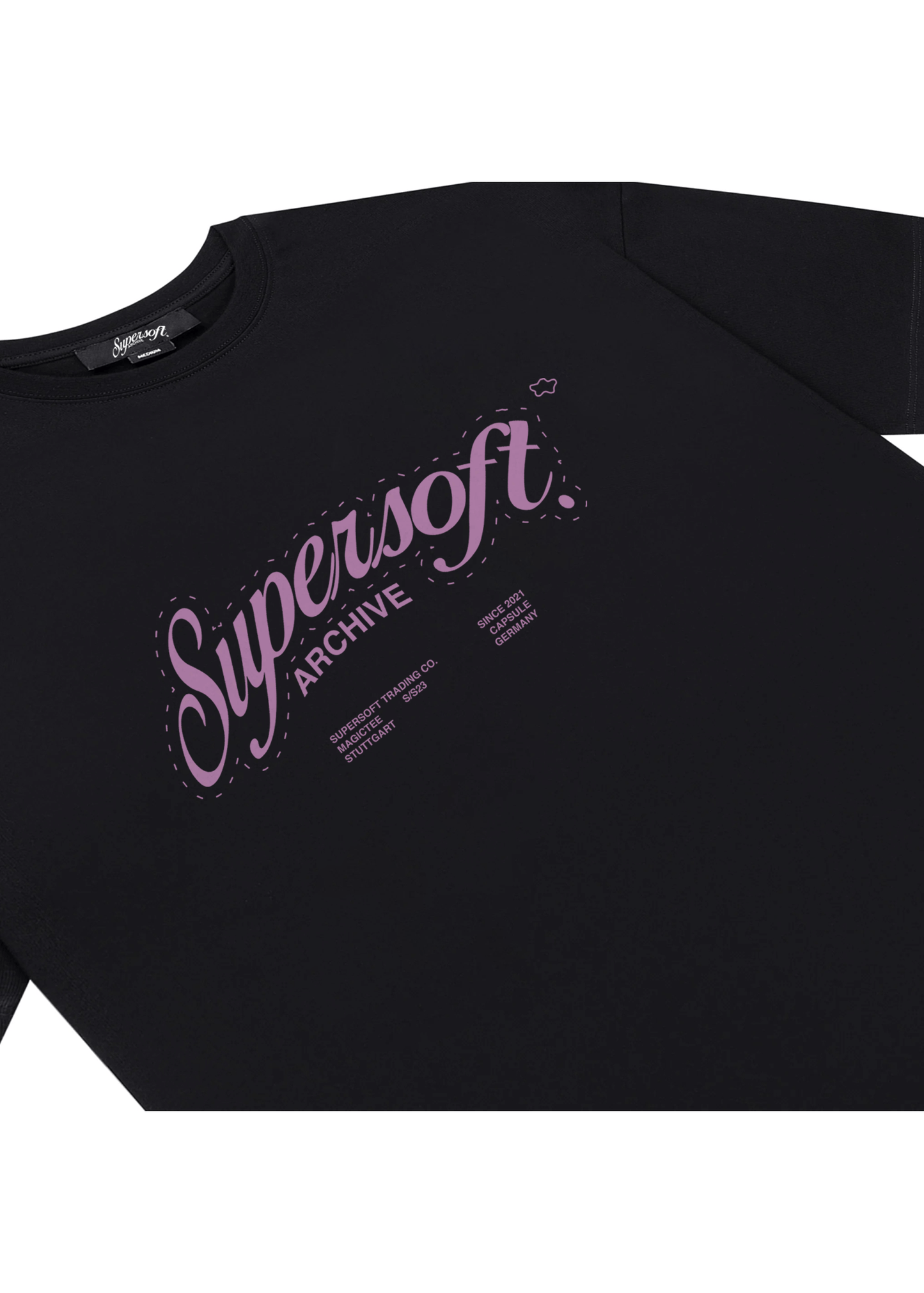 MAGIC TEE BLACK/PINK