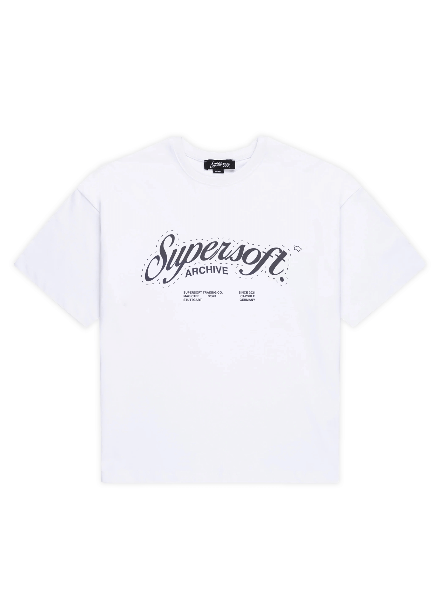 MAGIC TEE WHITE/BLACK